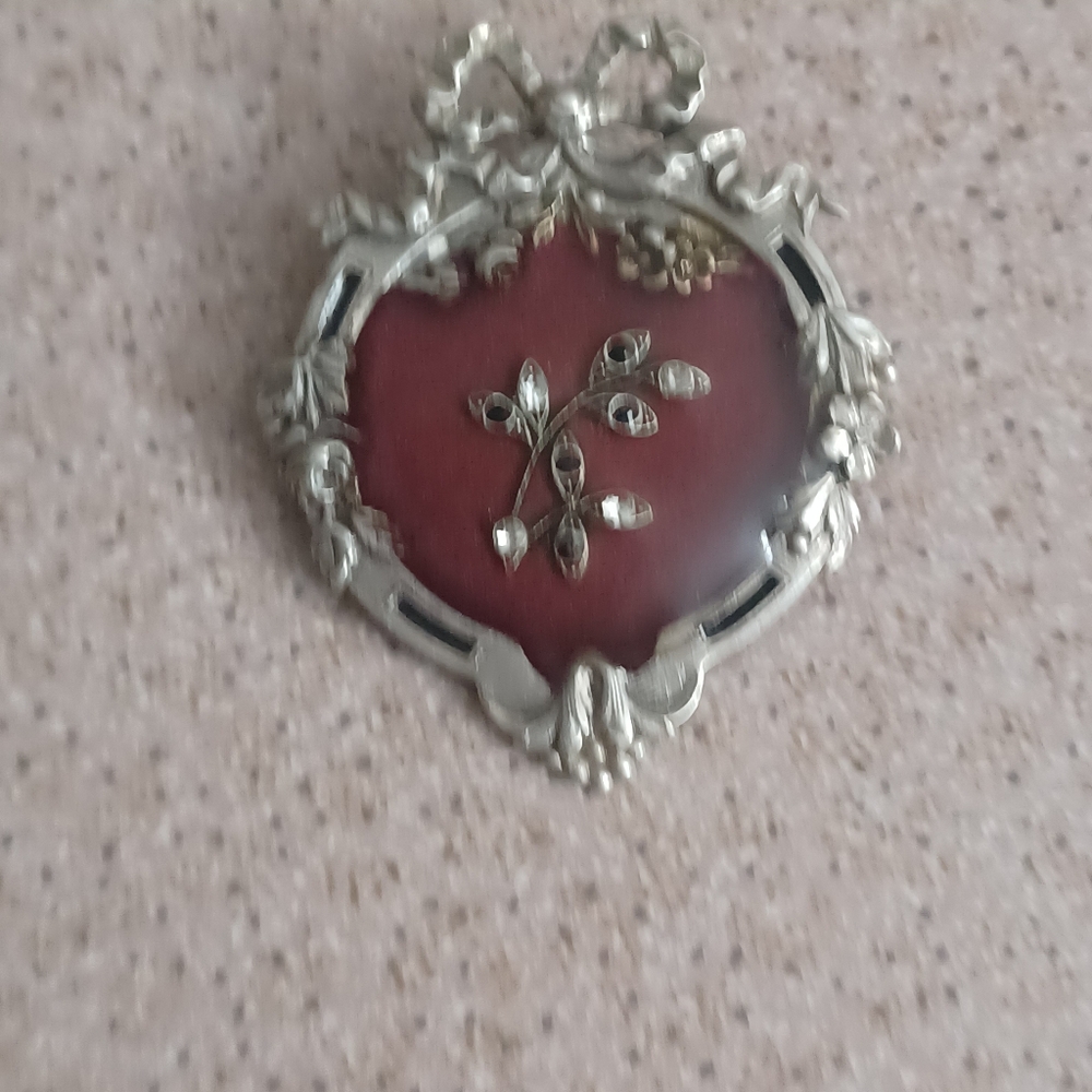Stunning Catherine Popesco enamel brooch.